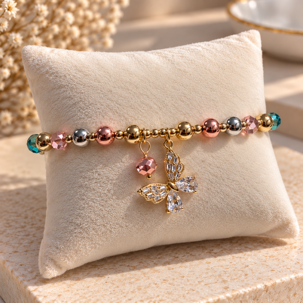 PULSERA MARIPOSA AURORA