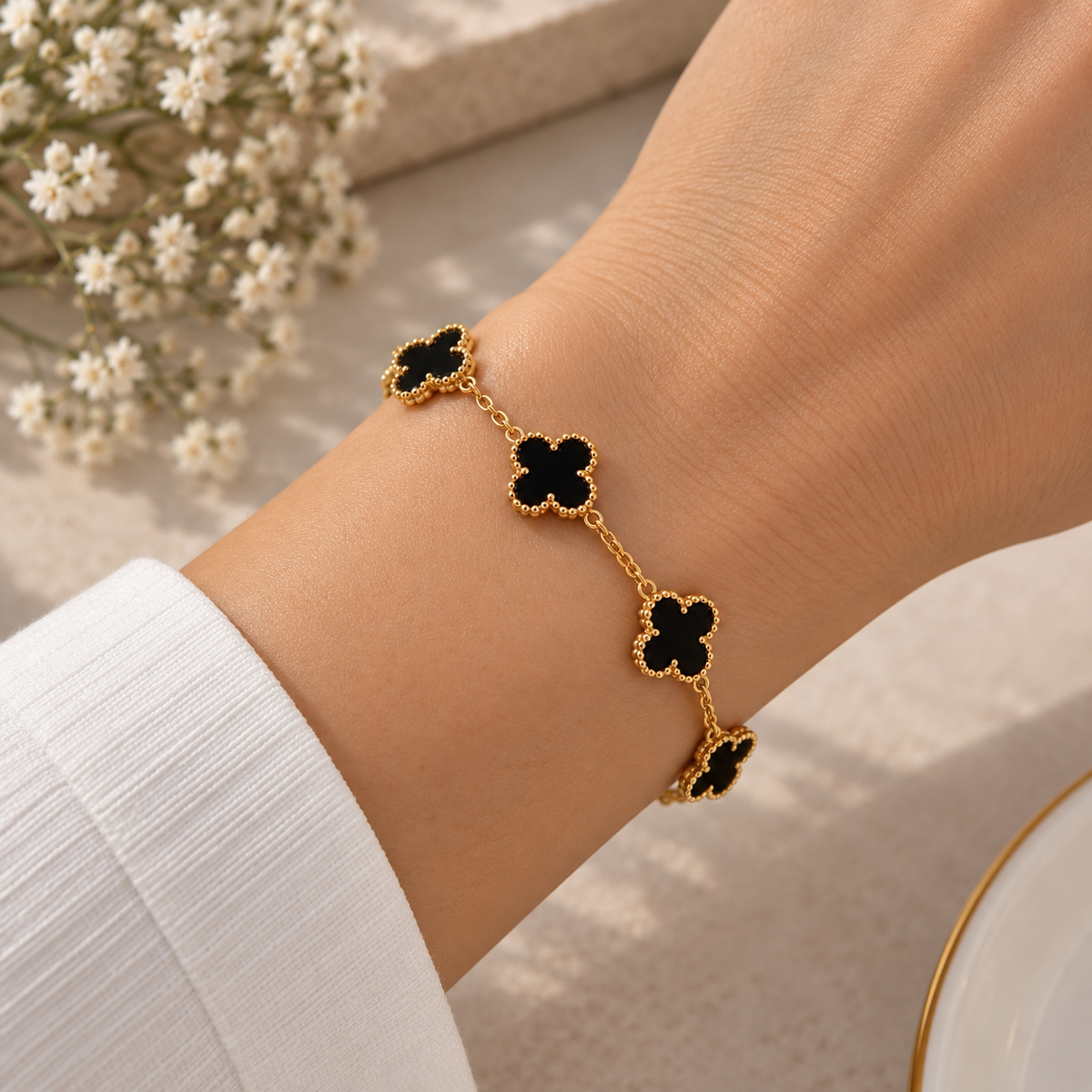 PULSERA FLOR DE NACAR