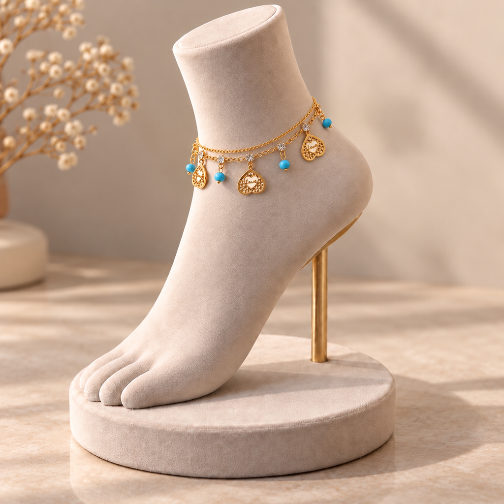 TOBILLERA AMOR CELESTE