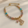 PULSERA CORAZON PRISMA